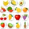 30PCS Tutti Frutti Hanging Swirl Decorations – Summer Fruit Party Ceiling Streamers, Tropical Fruit Theme Party Supplies for Birthday, Baby Shower & Celebration Decor